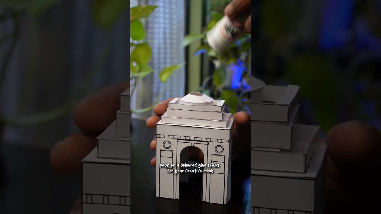 India Gate Easy Cardboard Model #kidsactivities #schoolproject