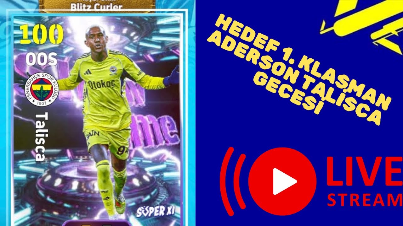 🔴CANLI YAYIN SÜPER LİG KADROSU İLE HEDEF 1. KLASMAN🔥💯 ✅✅🔥🇹🇷