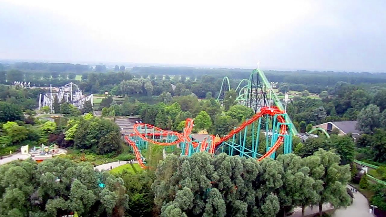 Space Shot on-ride HD POV Walibi Holland
