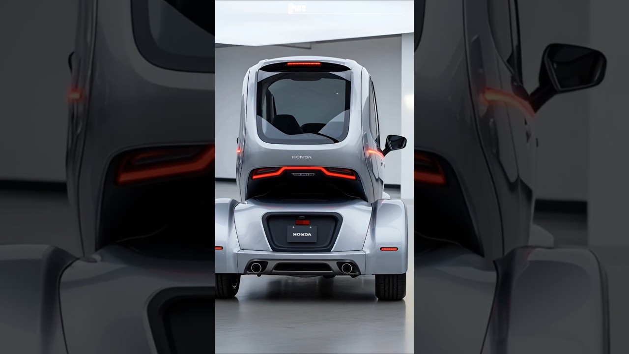 The 2026 Honda Enclosed Trike Is Pure Future Tech!