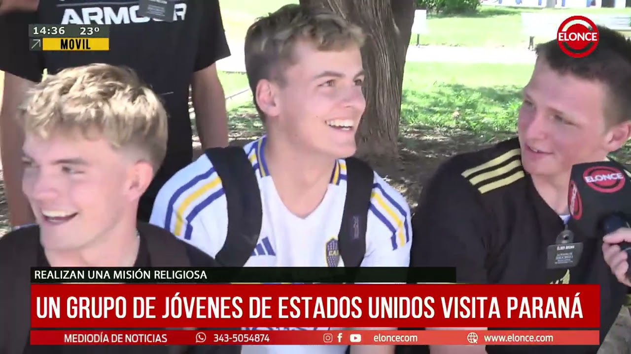 Grupo de jóvenes de Estados Unidos realizan una misión religiosa - Elonce