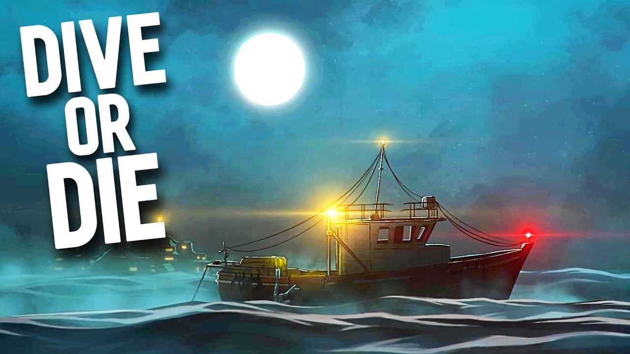 DIVE OR DIE | 'Dredge' meets 'Dave the Diver' in this new Deep Ocean Diving Survival | FULL RELEASE