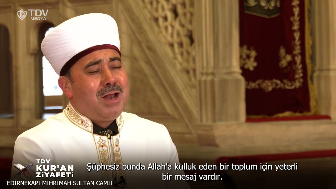 TDV Kur'an Ziyafeti | Abdullah Yılmaz (Enbiya Suresi 101-107 Ayetler)