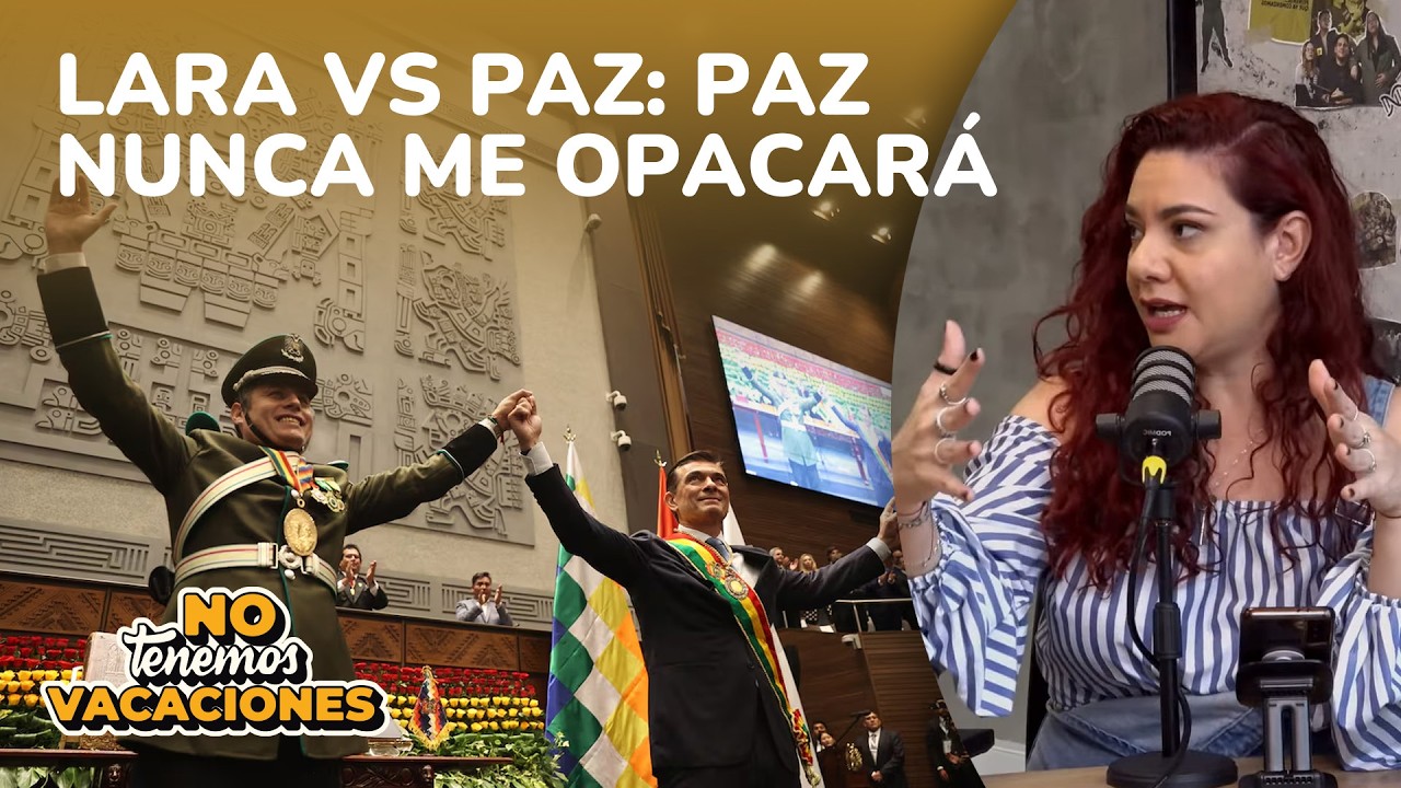 Lara vs Paz: Paz nunca me opacará