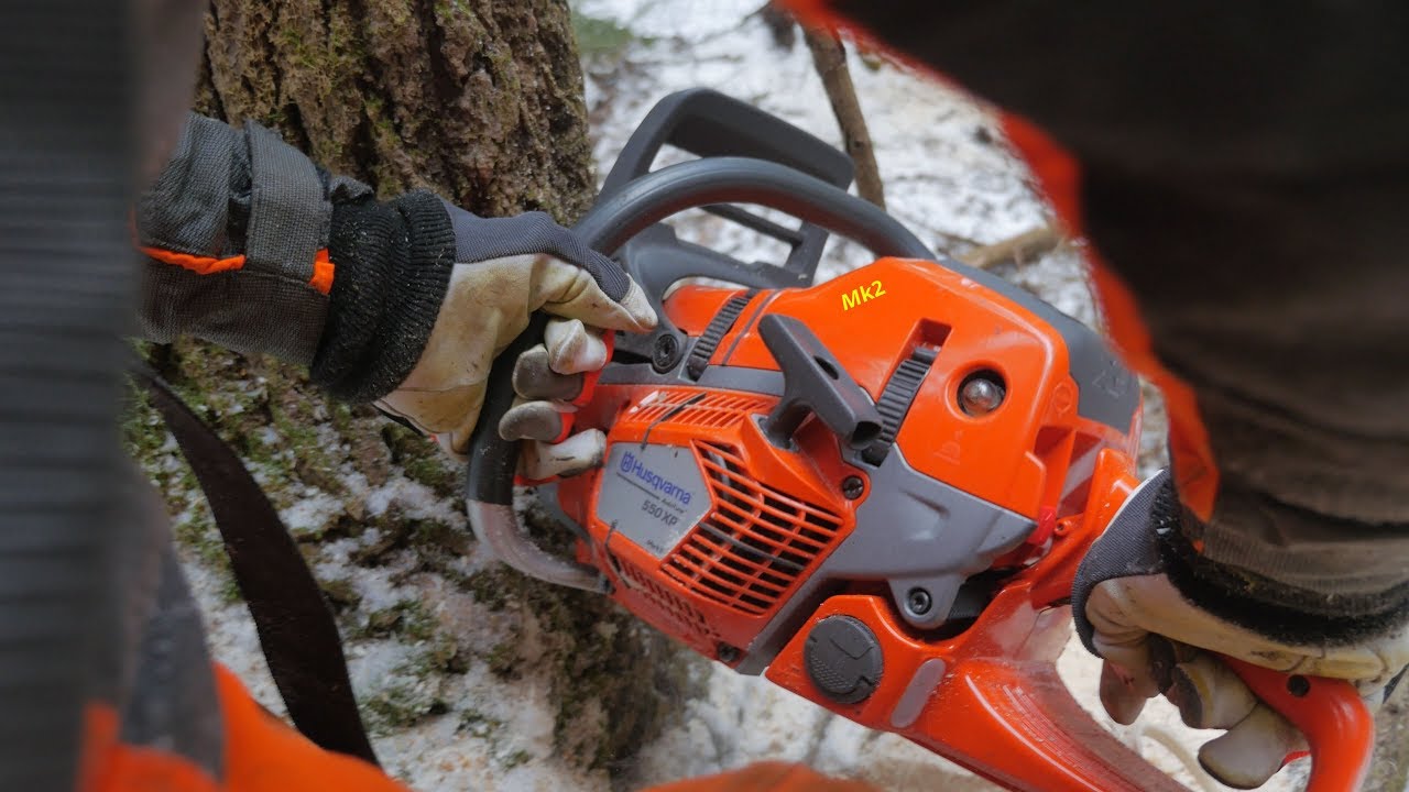 Skogsforum Testar - Husqvarna 550XP Mark II mot gamla 550XP