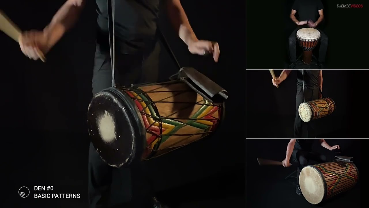 DEN [MENDIANI] - Basic patterns | Learn Djembe and Dunun Online