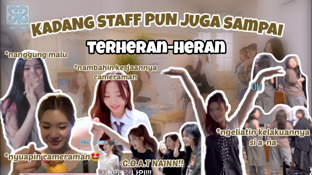 INTERAKSI RANDOM MEMBER H2H DAN STAFF YANG KADANG BIKIN NGAKAK #hearts2hearts #funnymoments