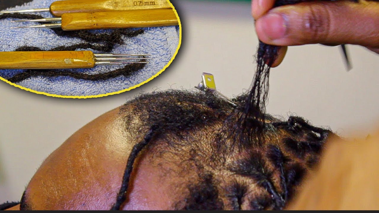 CRAZY DREADLOCK RE-ATTACHMENT + REPAIR | Insane Transformation