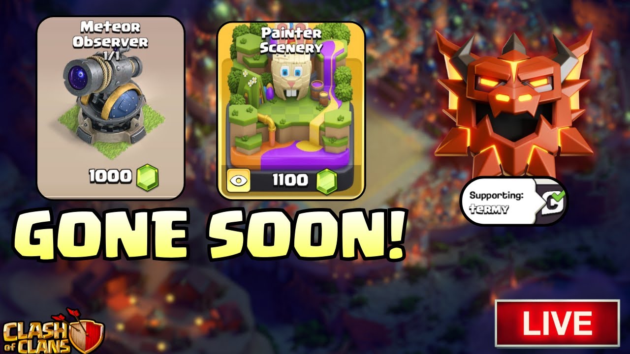 NEW Trader Deals Coming Later! Legend League Push day 2! (Clash Of Clans LIVE)