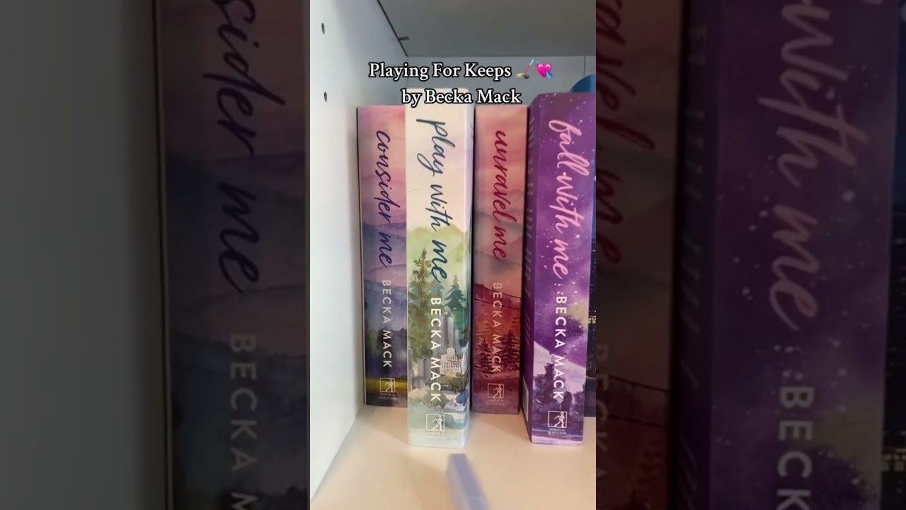 Playing For Keeps Series 🏒🥅💘 by Becka Mack #hockeyromance #romancebooks #romcom #bookrecs