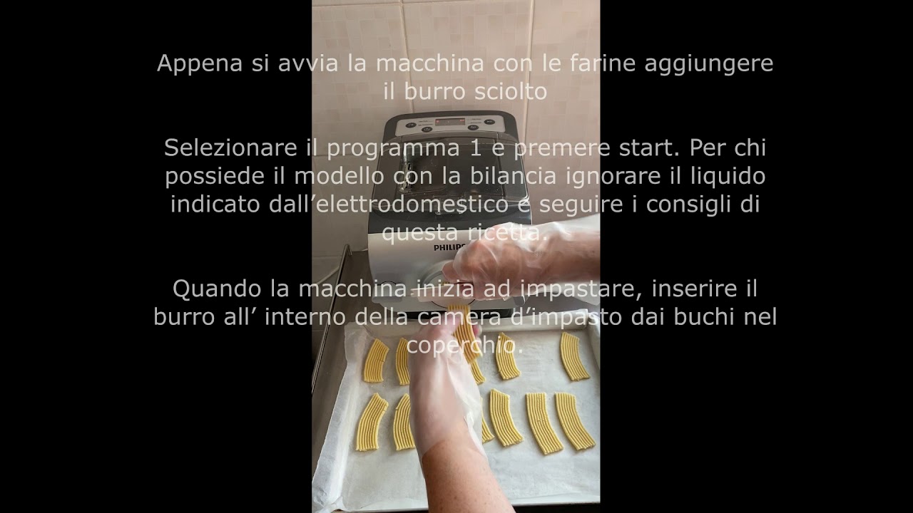 BISCOTTI BUONISSIMI E GENUINI CON PASTA MAKER