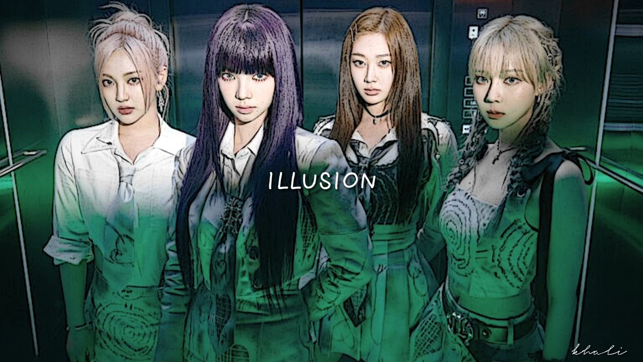 aespa - illusion ( sped up )