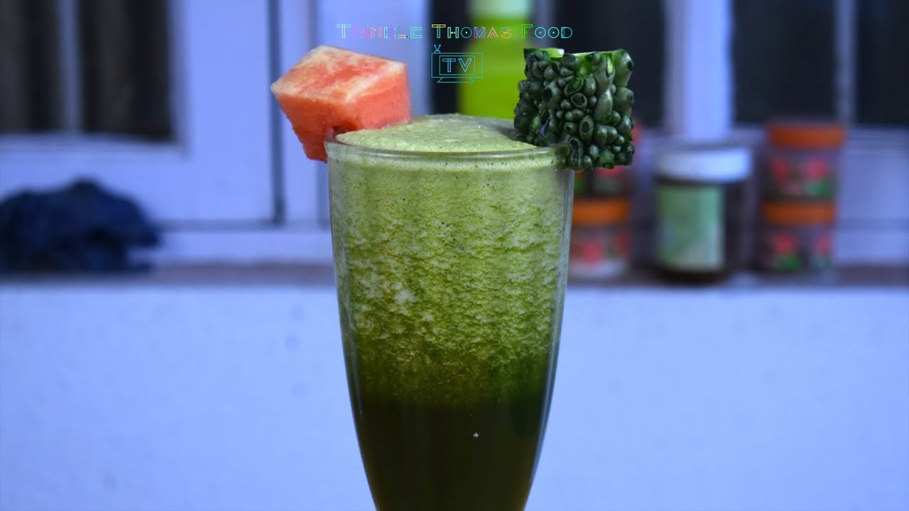 Bitterly Sweet: The Ultimate Watermelon Bitter Gourd Juice Recipe | Health benefits Of Bitter Gourd