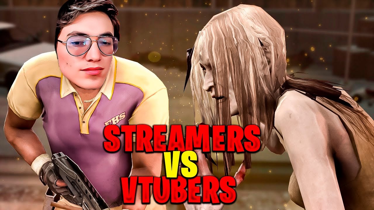 VTUBERS VS STREAMERS REALES EN LEFT 4 DEAD 2