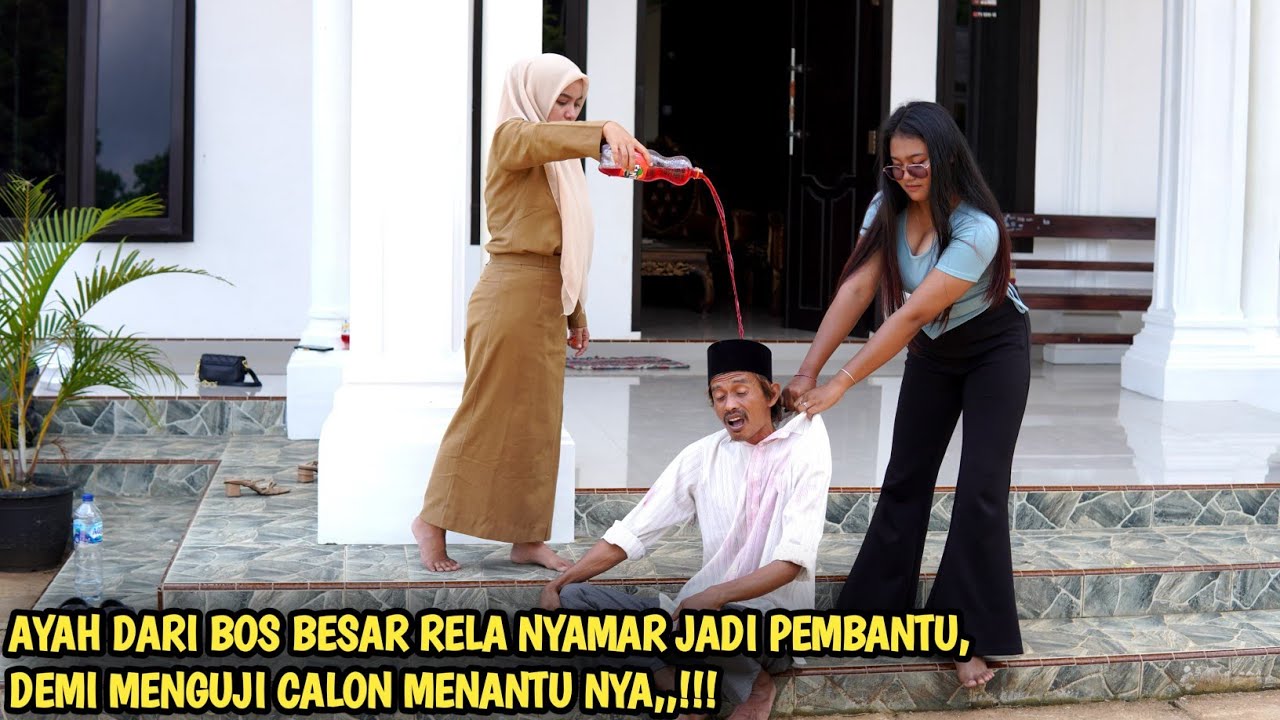 RELA NYAMAR JADI PEMBANTU DEMI MELIHAT KEBURUKAN CALON MENANTUNYA !! AKHIRNYA BIKIN TERKEJUT