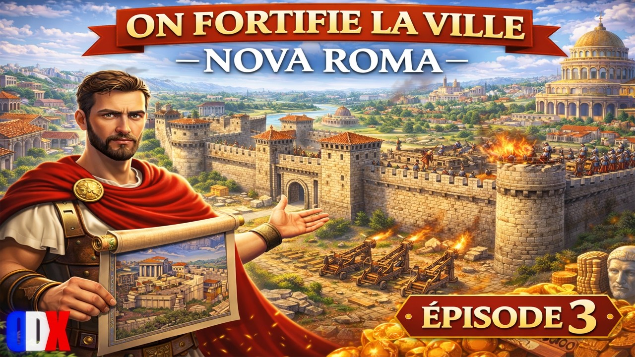 On fortifie la ville (Nova Roma) - 3 DEMO