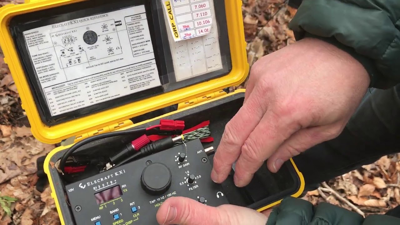 POTA Activation with the Elecraft KX1, KX2, and an antenna that was too short