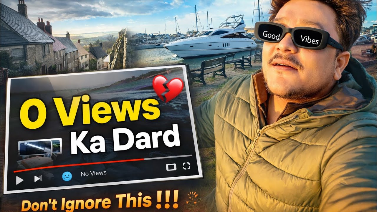 0 Views Ka Dard 😔 | UK Me Struggle + 8:30 Ki Shift | Don’t Ignore This…