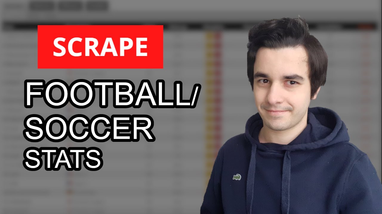 Scrape Football Data (from WhoScored) | Extract Team Stats with Octoparse