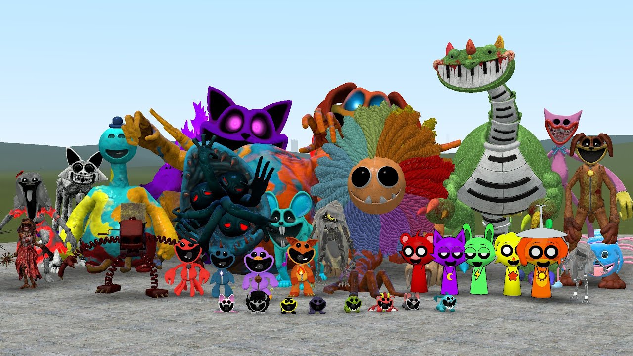 NEW ALL POPPY PLAYTIME CHAPTER 4 CHARACTERS In Garry's Mod!