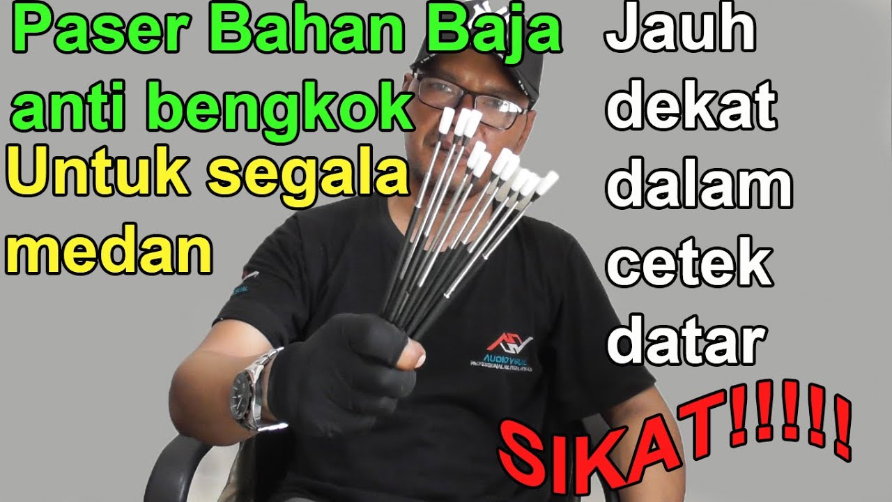 Membuat paser ikan  murah bahan baja  untuk segala medan akurasi tingkat tinggi.