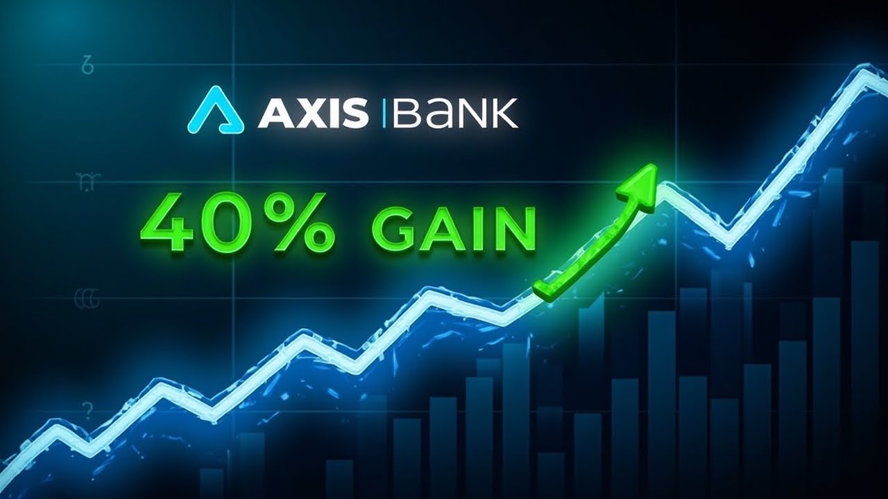 Best way to buy large cap companies || Technical analysis of AXIS BANK|| Ready for 40% gain .