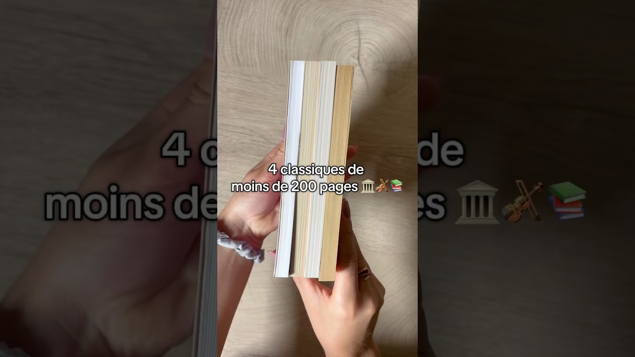 4 classiques &agrave; d&eacute;vorer d&rsquo;une traite ☀️🌻⛱️ #classique #lecture #livres
