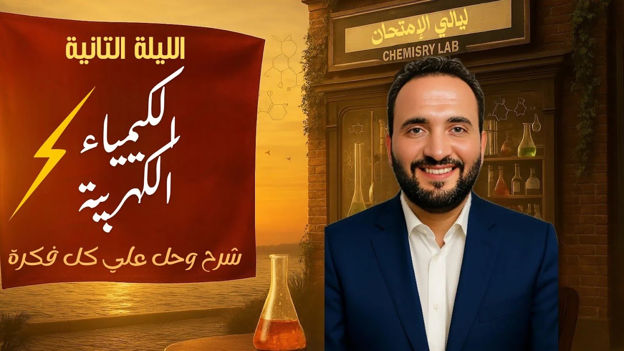 مراجعة الكهربية كاملة شرح وحل- الليلة التانية ثانوية عامة 2025