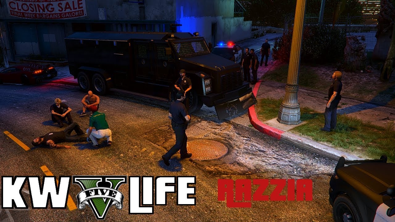 RAZZIA BEI DEN BLOODS ESKALIERT! ► KW5LIFE - GTA RP | #028