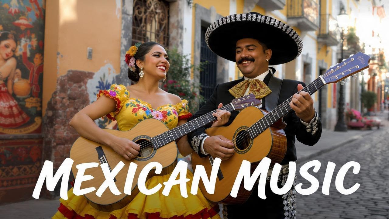Traditional Mexican Instrumental Music | Mariachi Guitar & Accordion Folk Classics vol.17