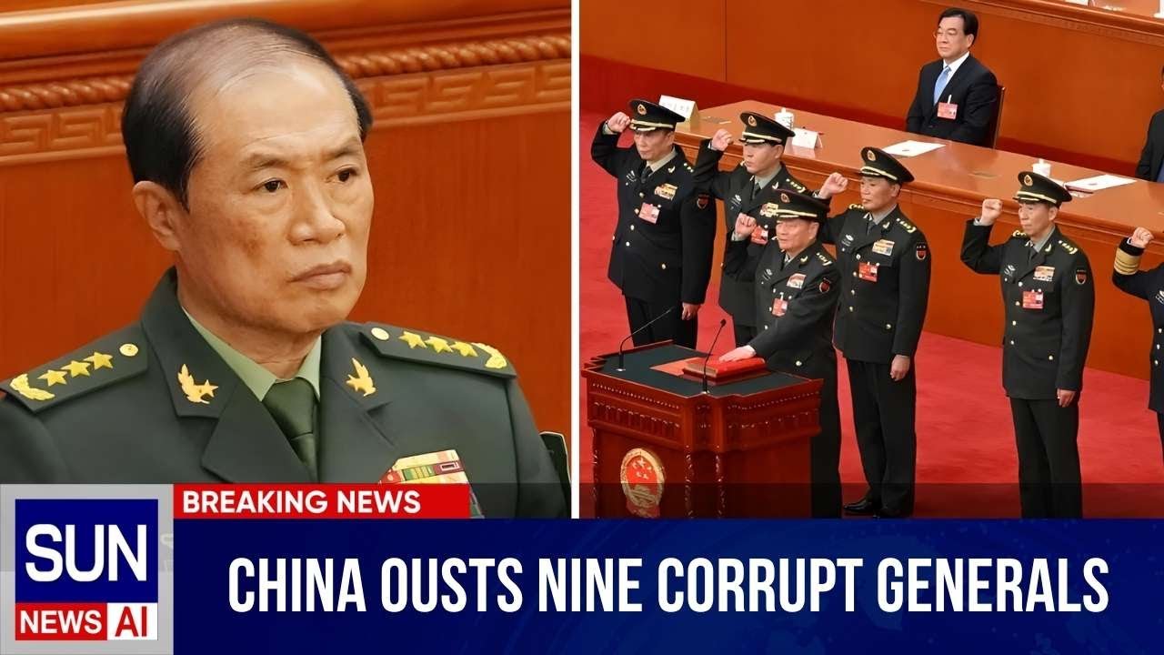 Nine Corrupt Generals Ousted — China’s Big Military Purge! | The Sun International