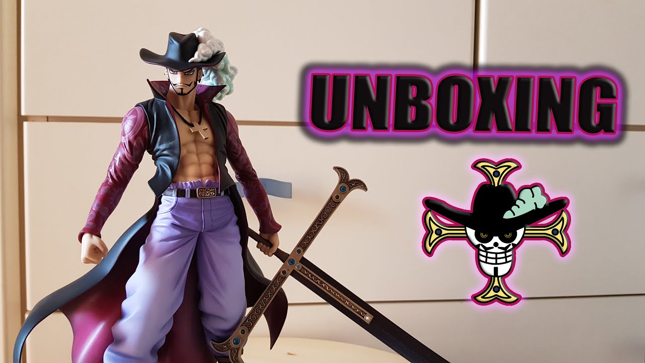 One Piece Megahouse P.o.P. Dx Mihawk Ver. 2 Unboxing