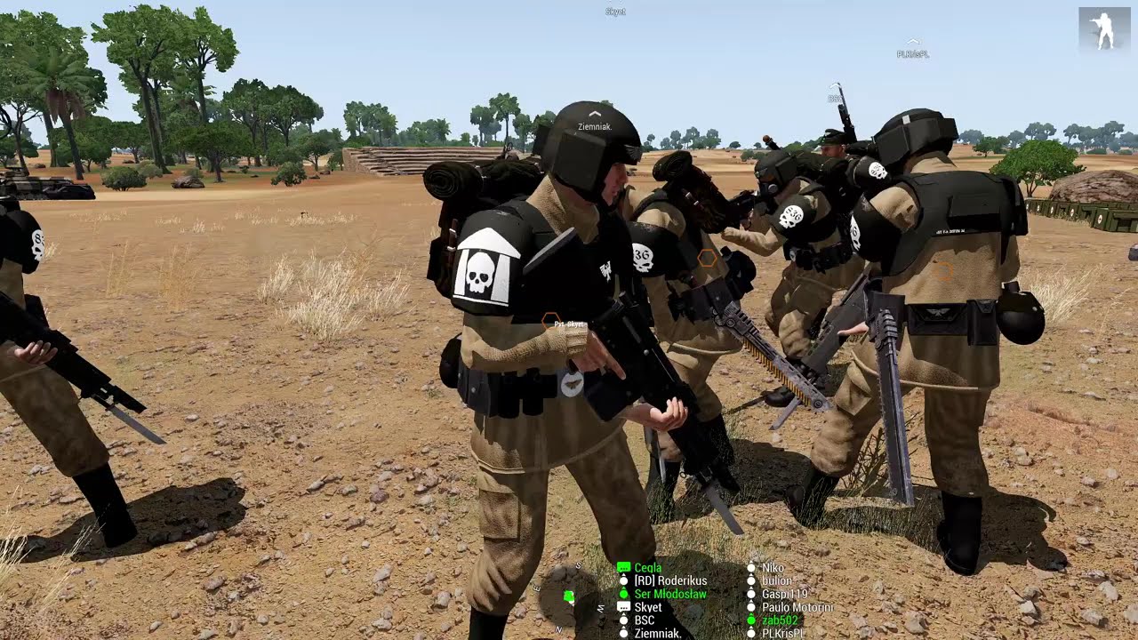 CO-OP Arma 3 GWAiS | WH40k | Oczyszczenie Theros IV | Gaspi - Zwiad