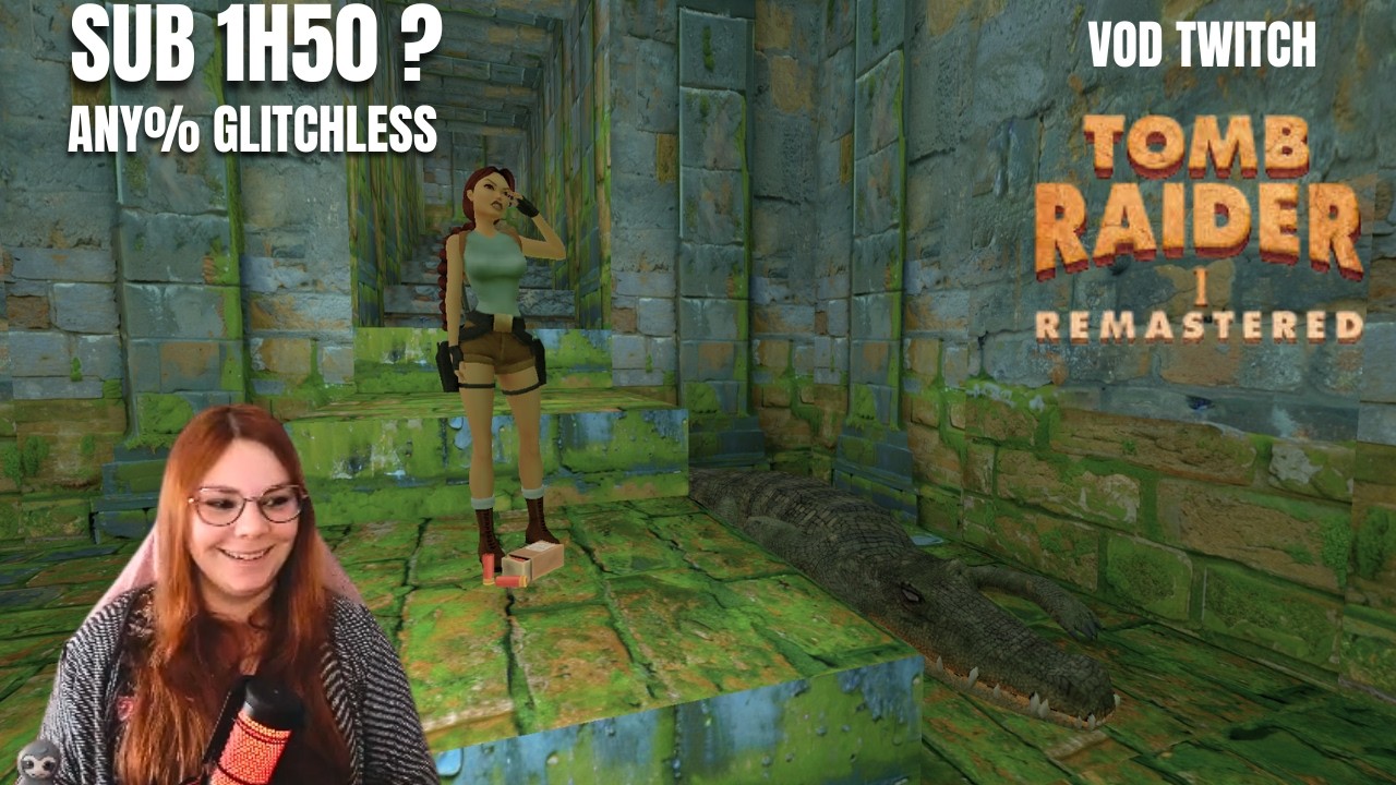 Le Speedrun du Lundi | Tomb Raider I Remastered Any% Glitchless (PB 1:47:14)