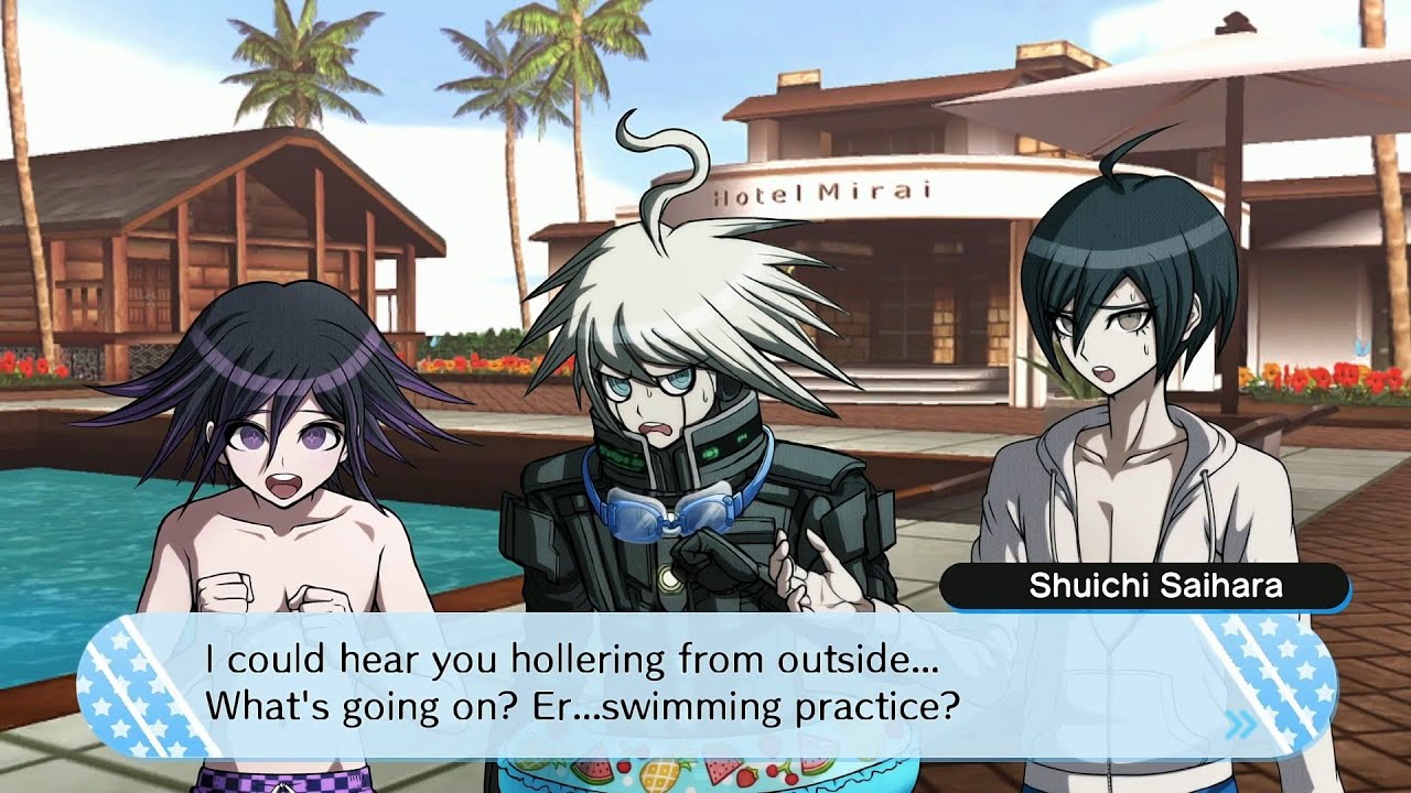 Shuichi & Kokichi & K1-B0 Event (English) - Danganronpa S: Ultimate Summer Camp [Switch]