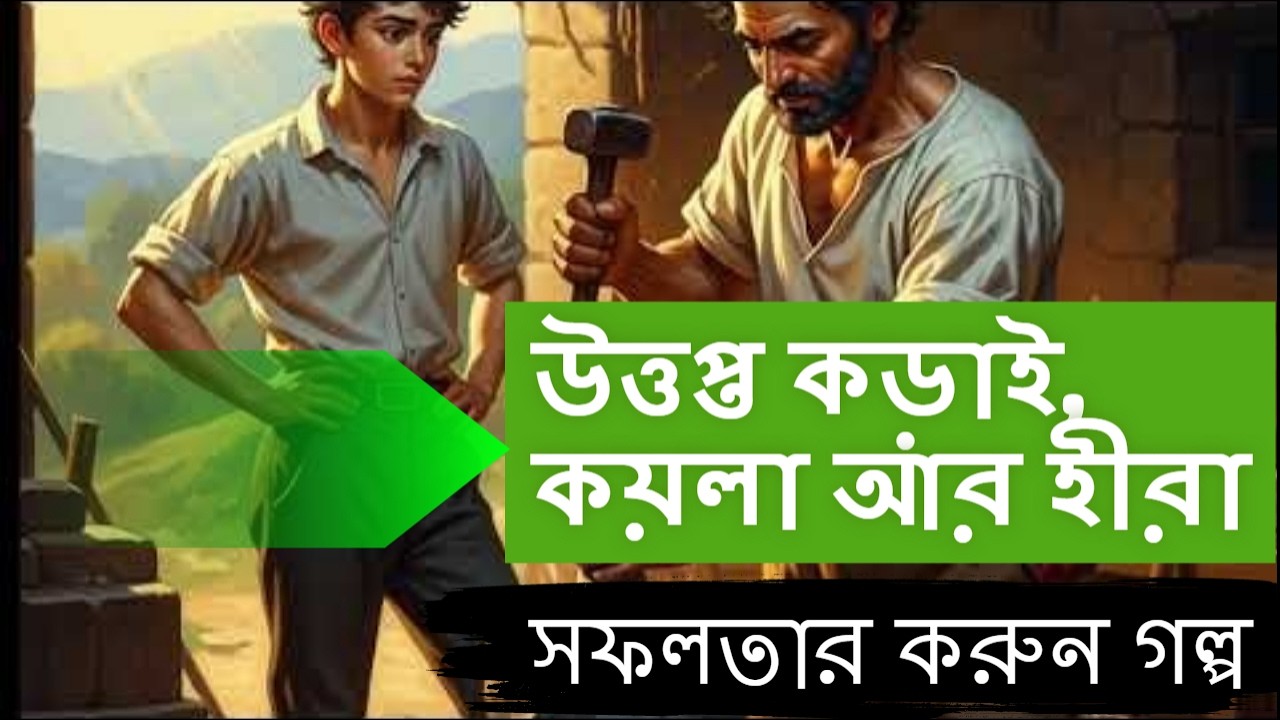 উত্তপ্ত কড়াই, কয়লা আর হীরা | motivational story bangla | amadersonge