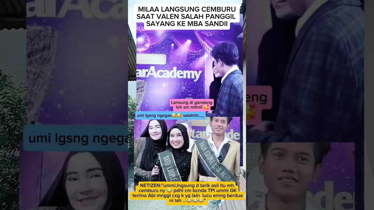 LANGSUNG DIGANDENG DONG VALENNYA #milada7 #valenda7 #shortvideo #artis #indosiar #fyp
