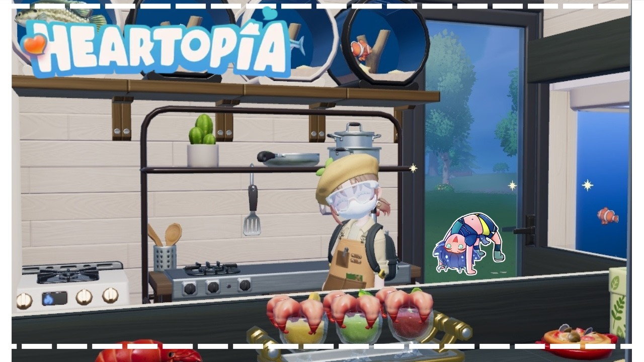 【Heartopia】daily pagi dan bluepirnt baru?【 Ansel Cervidae ~ Snowdrop 】