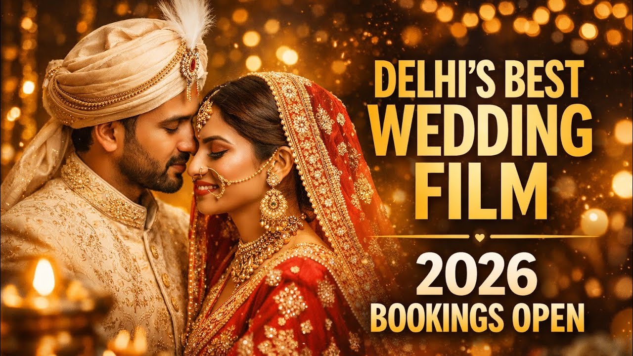 Delhi’s Best Wedding Photography 2026 ❤️ Cinematic Videography | Book Now
