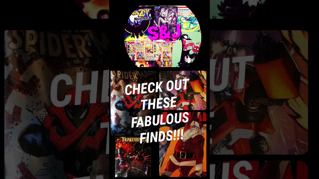 Epic Comic Book Haul: Find great deals on exclusive variants for the comic collection. 