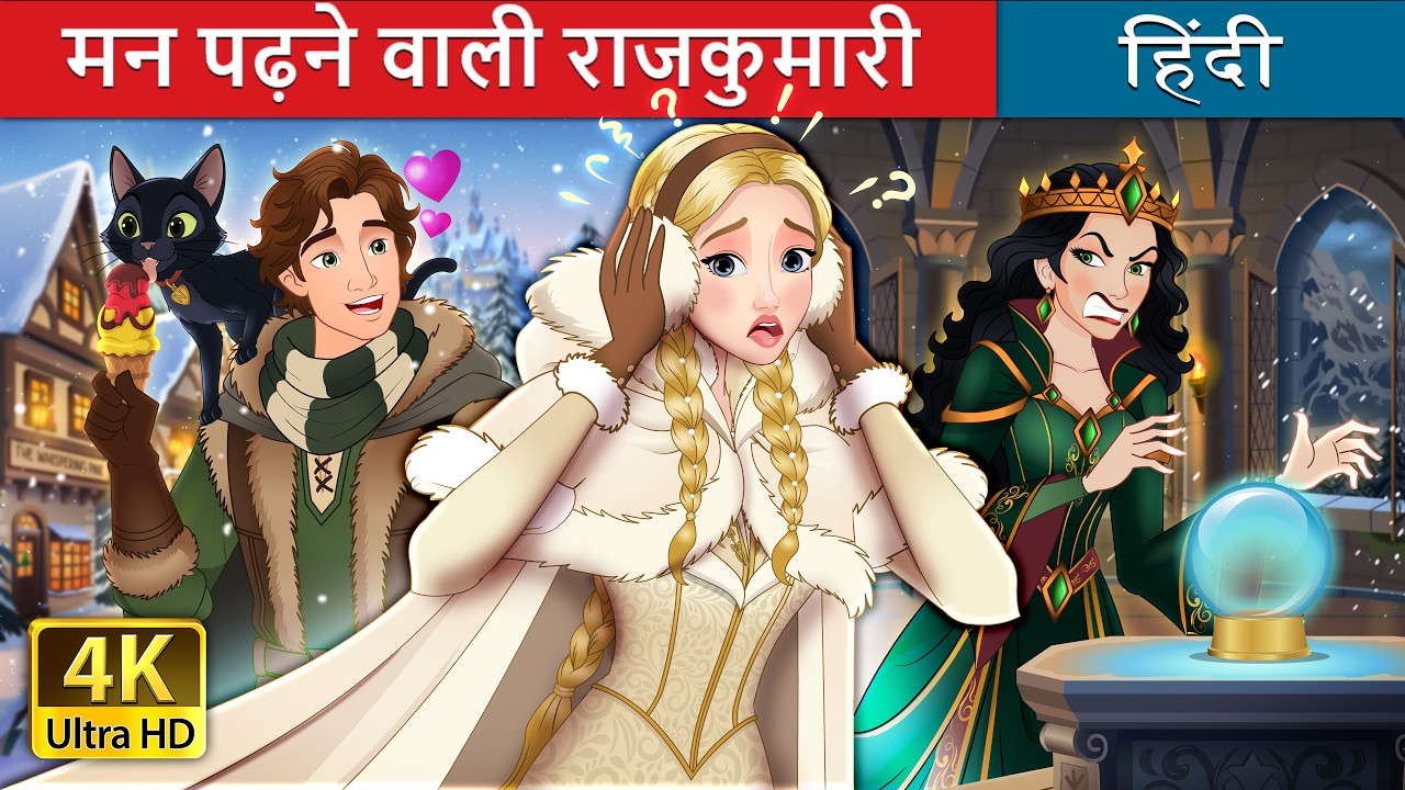 मन पढ़ने वाली राजकुमारी | The Mind Reader Princess in Hindi | @HindiFairyTales