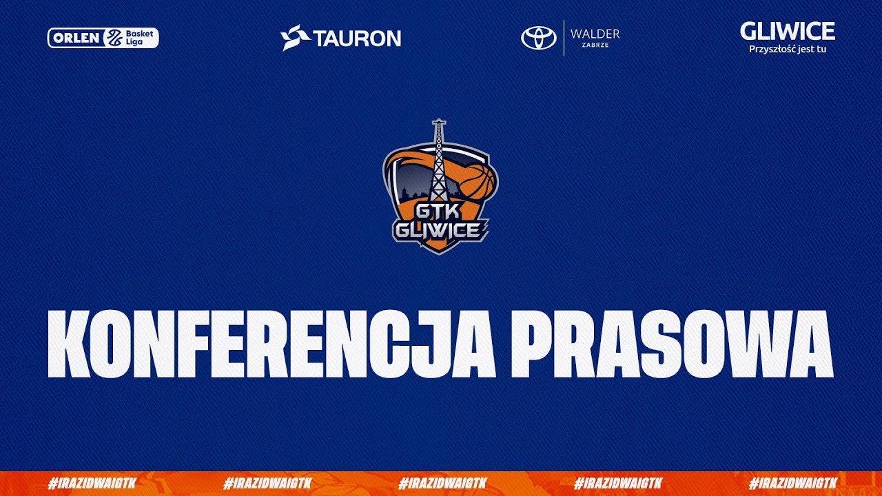 Konferencja prasowa | Tauron GTK Gliwice - Tasomix Rosiek Stal Ostrów Wielkopolski
