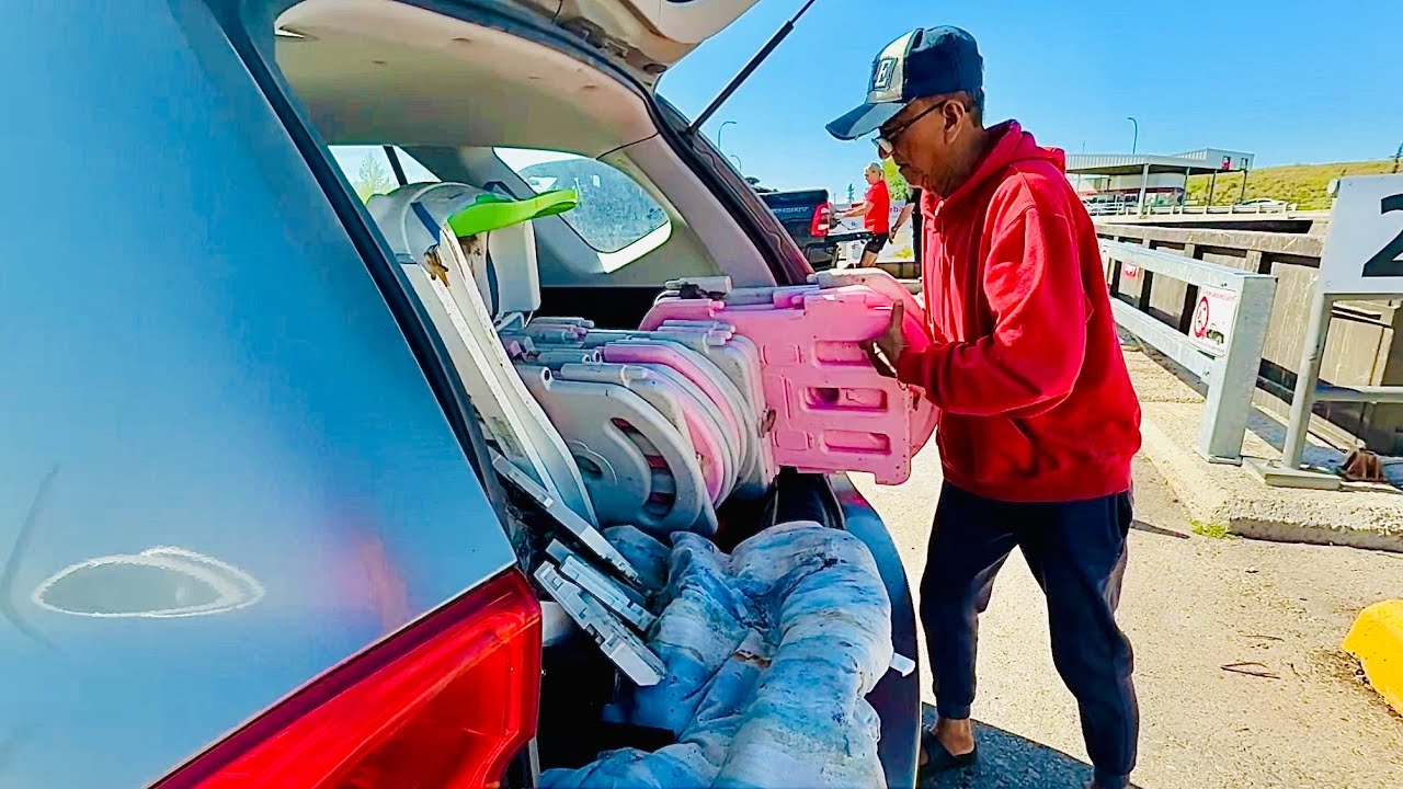 Dump run in Calgary, Canada | Shepard Landfill and Eco Centre 