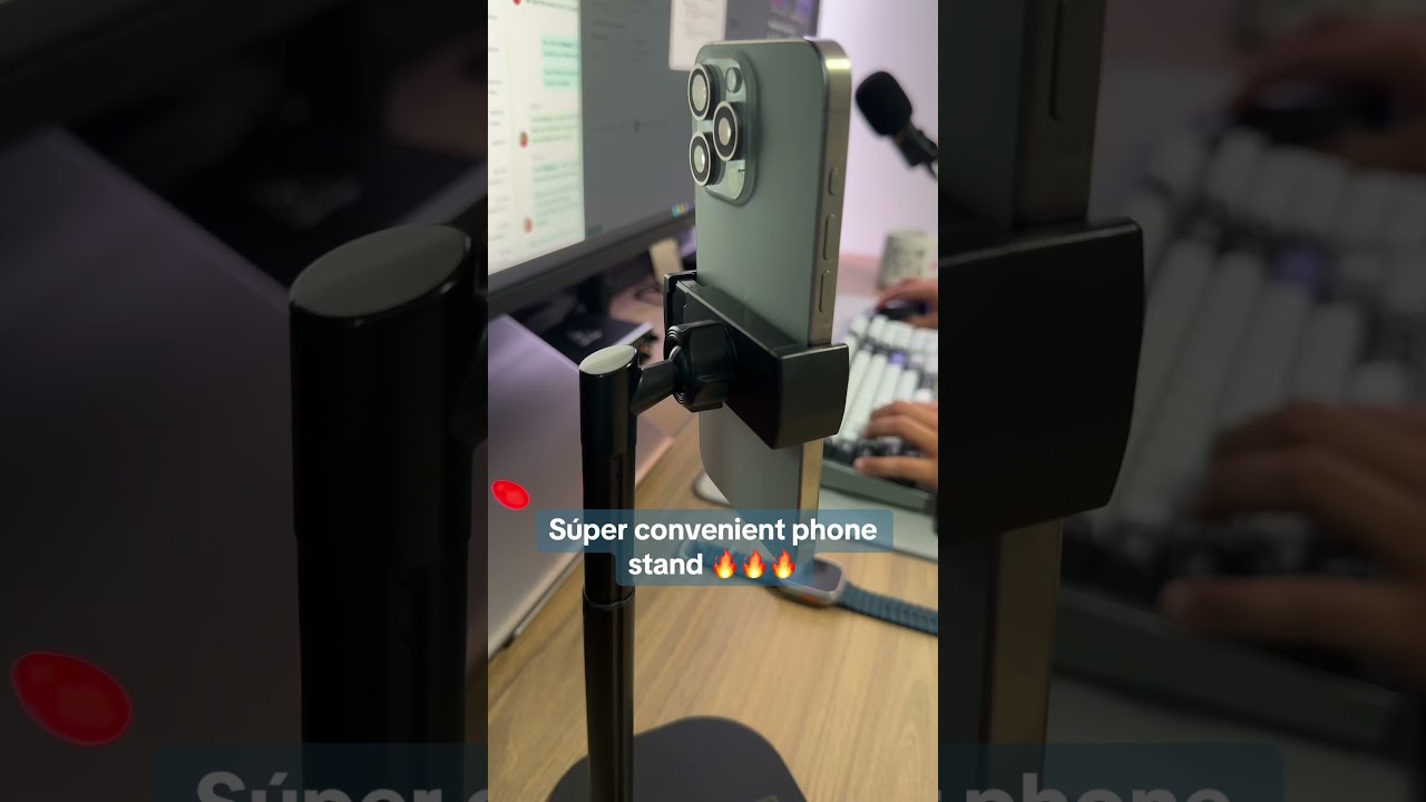 Upgrade your desk setup with the Cooper ChatStand. #phonestand #desksetup #tiktokshop
