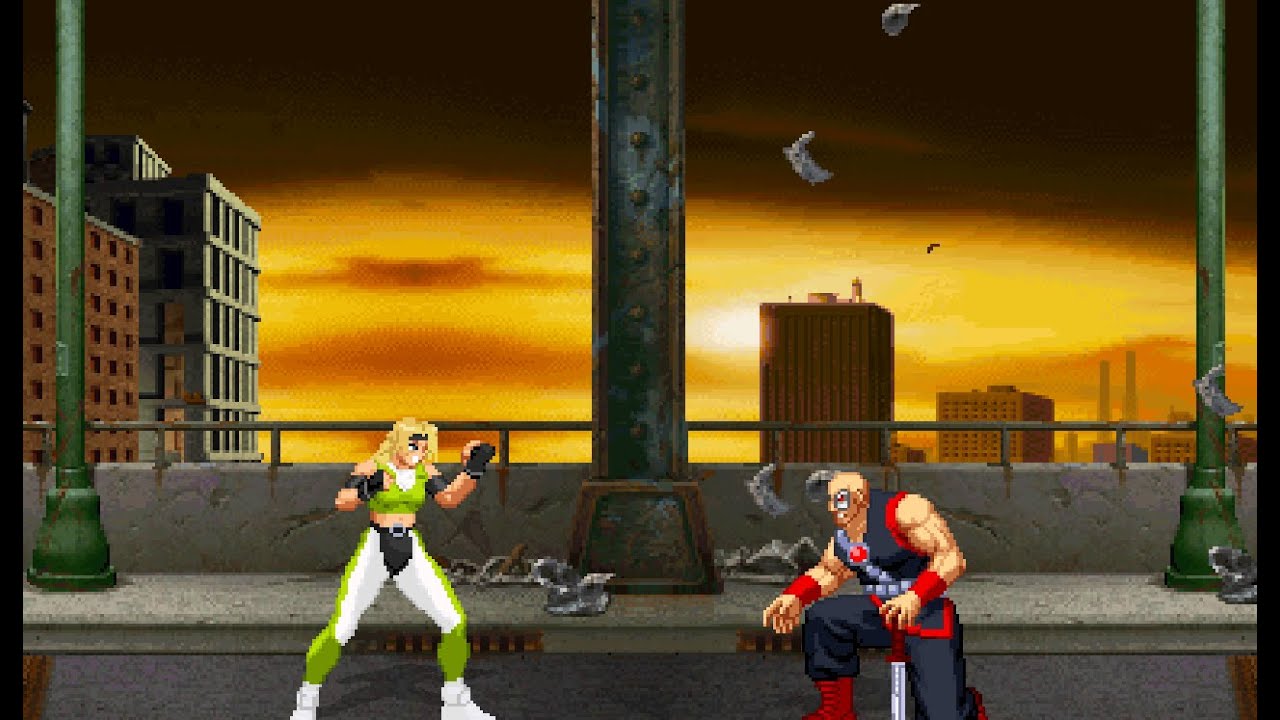 Mortal Kombat (PotS Style) - Sonya Vs. Kano (MK3 Attire)