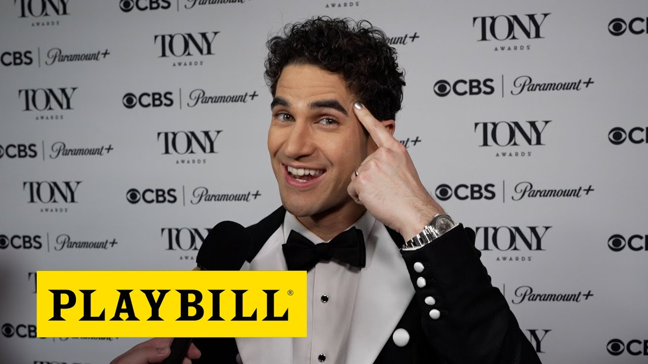 Tony Winner Reacts: Maybe Happy Ending Actor/Producer Darren Criss
