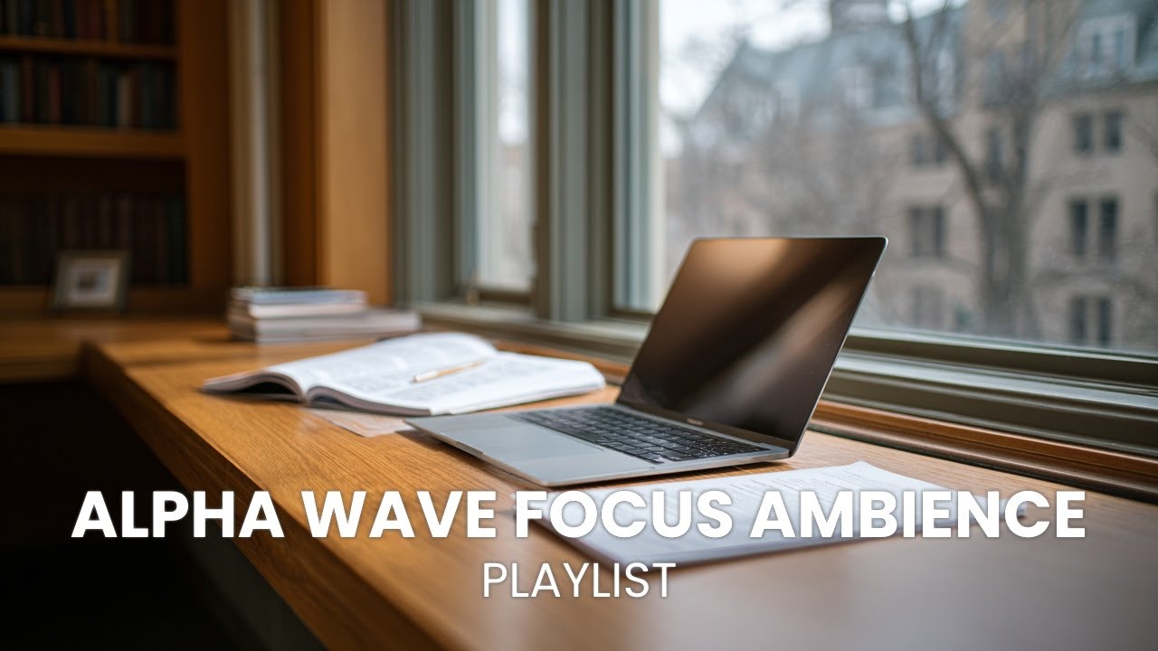 Alpha Wave Soundscape for Intensive Study