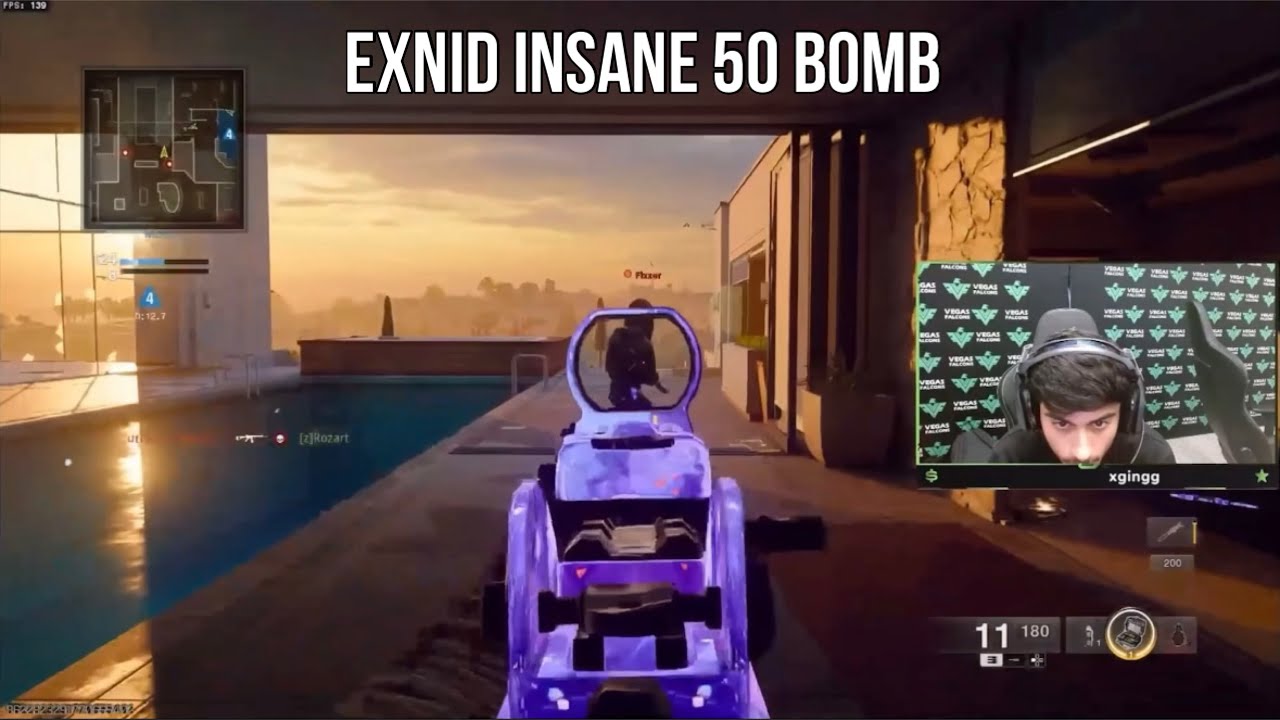 Exnid CANT DIE In Ranked Play (50 Bomb)
