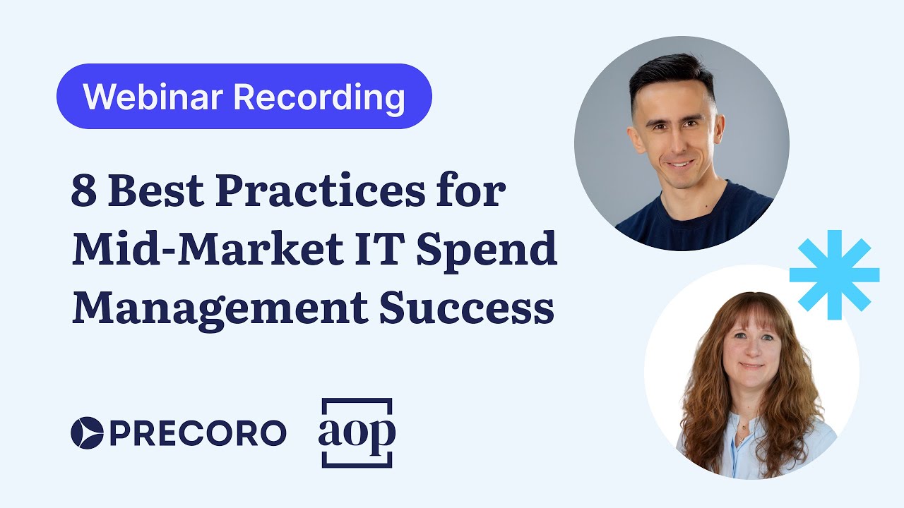 Webinar: 8 Best Practices for Mid-Market IT Procurement
