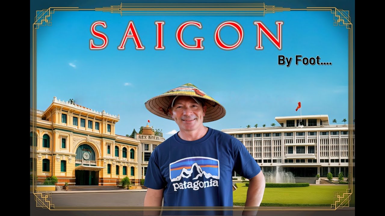 Walking Through Saigon's Historic Heart in 4K - Central Market to Independence Palace